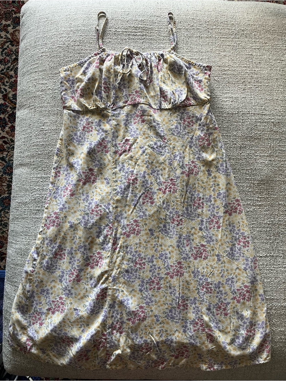 SO Floral Smocked Sundress